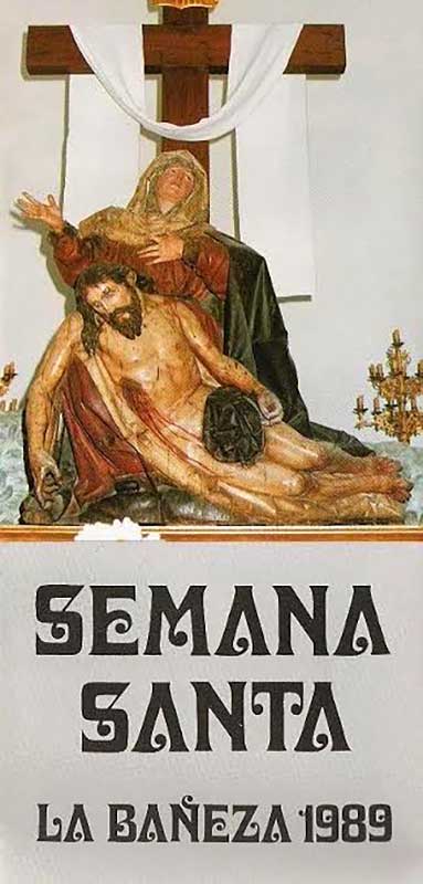 Semana Santa en La Bañeza 1989 La Bañeza